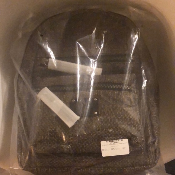 NWT Frye Leather Trimmed Backpack main image 5
